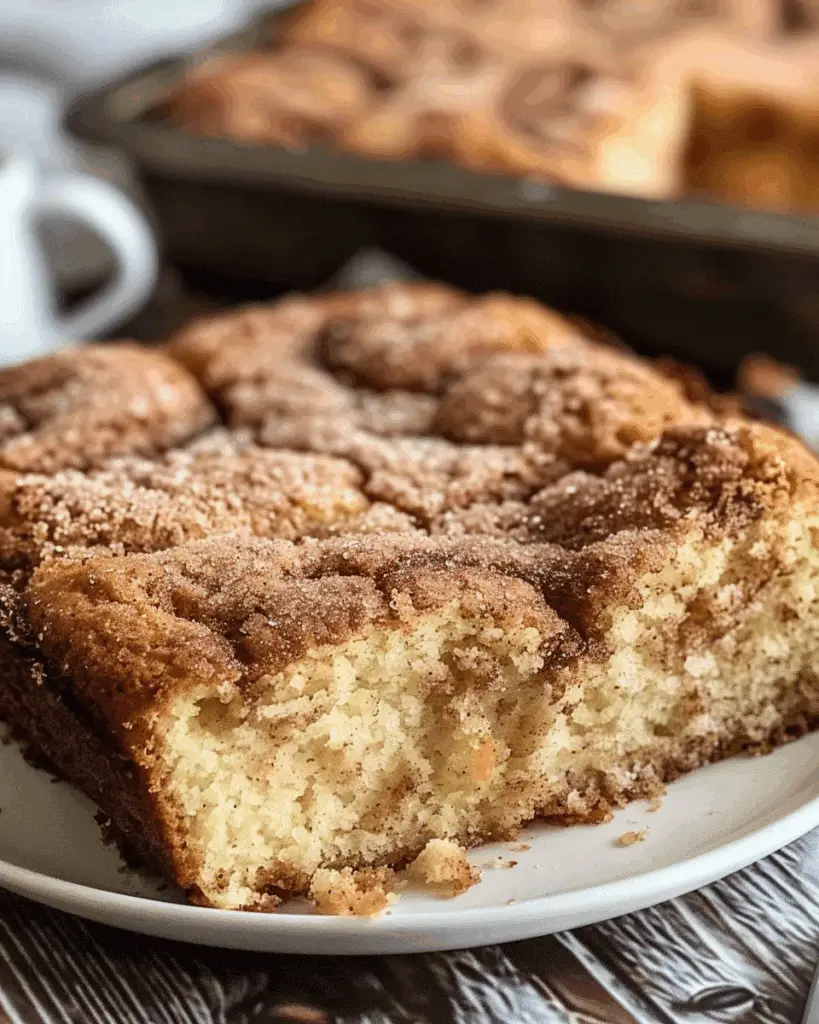 Amish Cinnamon Sugar Coffee Cake Recipe
