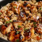 One-Pan Bold Honey BBQ Chicken Rice