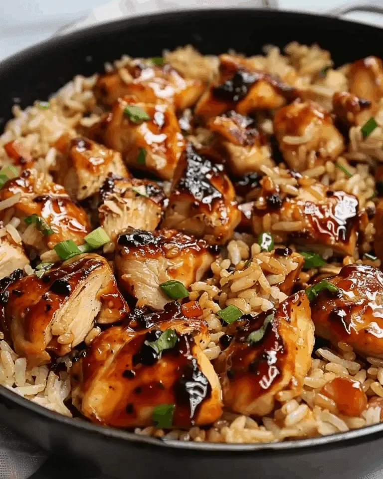 One-Pan Bold Honey BBQ Chicken Rice