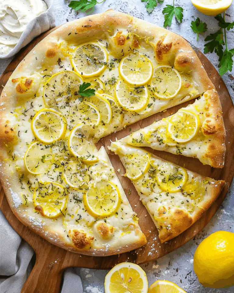 Lemon Pizza