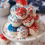 4th of July Cake Mix Cookies