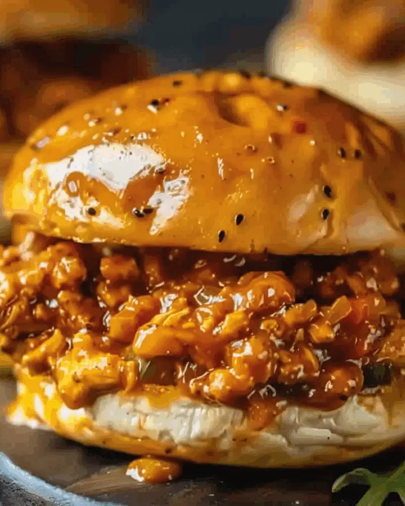 Cajun Chicken Sloppy Joes