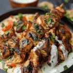 Chicken Shawarma with Creamy Garlic Sauce