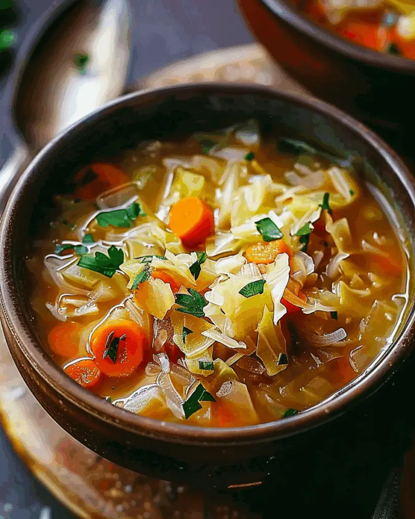 Cabbage Fat-Burning Soup