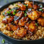 Honey BBQ Chicken Rice