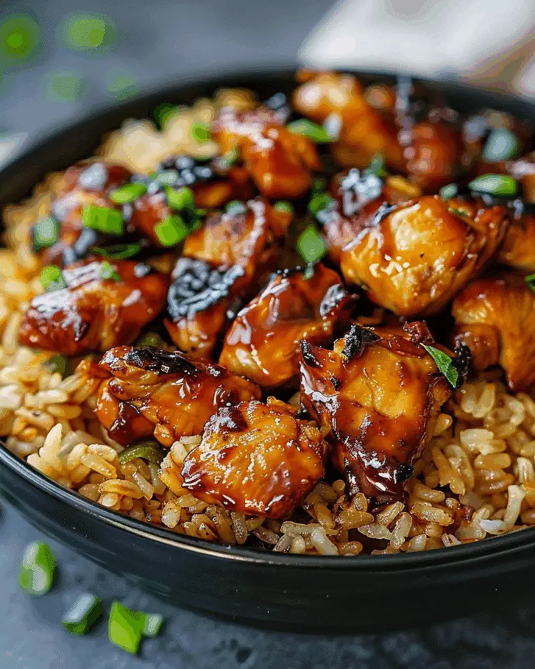 Honey BBQ Chicken Rice
