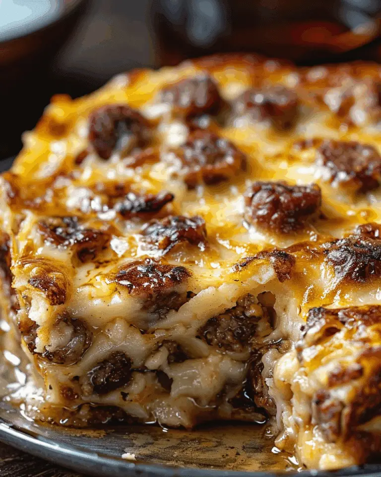 Pancake Sausage Casserole