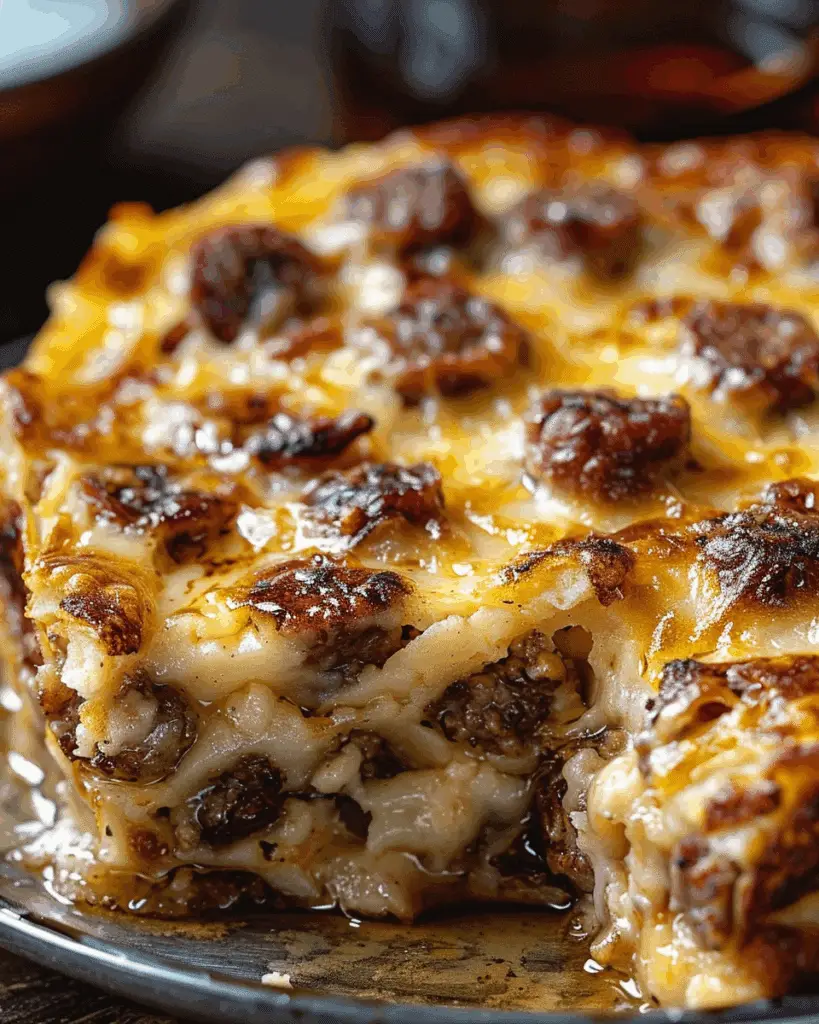 Pancake Sausage Casserole