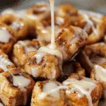 Cinnamon Roll French Toast Bites