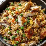 Bang Bang Chicken Fried Rice