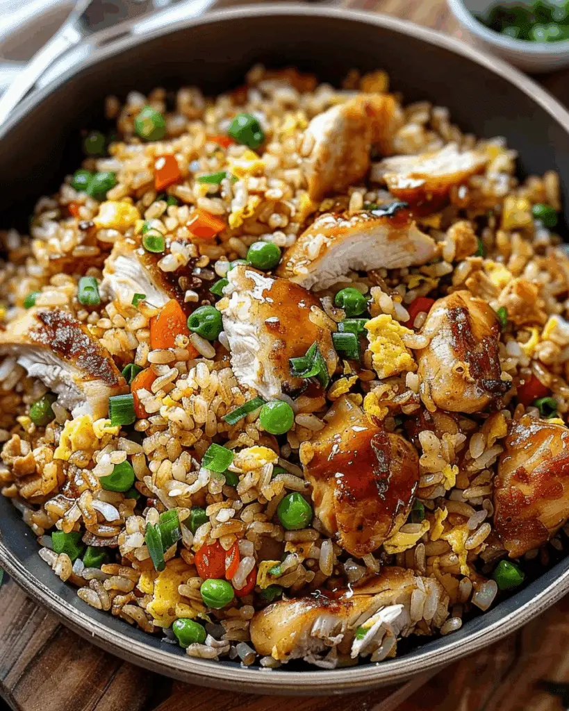 Bang Bang Chicken Fried Rice