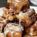 Cinnamon Roll French Toast Bites