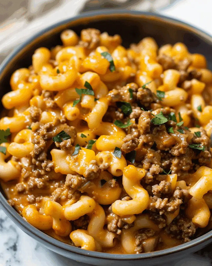 Homemade Hamburger Helper Recipe