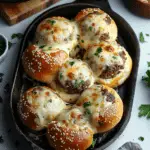 Irresistible Garlic Parmesan Cheeseburger Bombs
