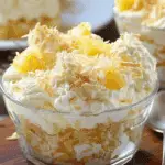 No‑Bake Pineapple Cream Dessert