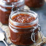 Roasted Rhubarb Barbecue Sauce
