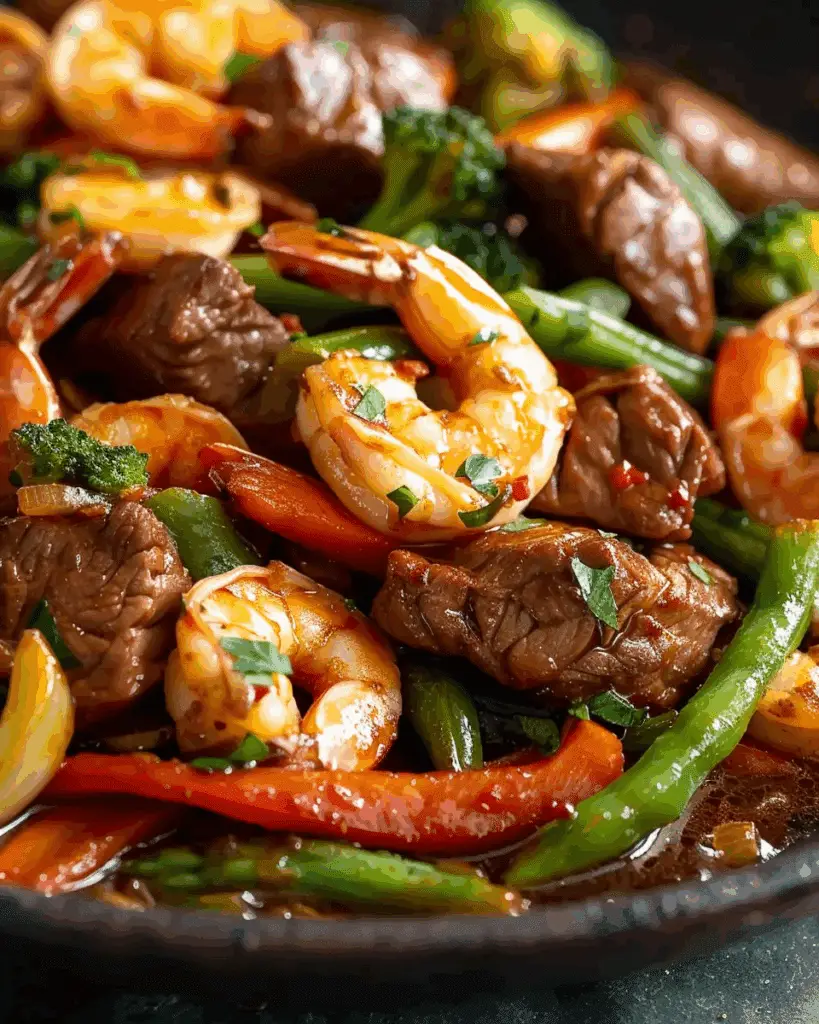 Steak and Shrimp Stir Fry
