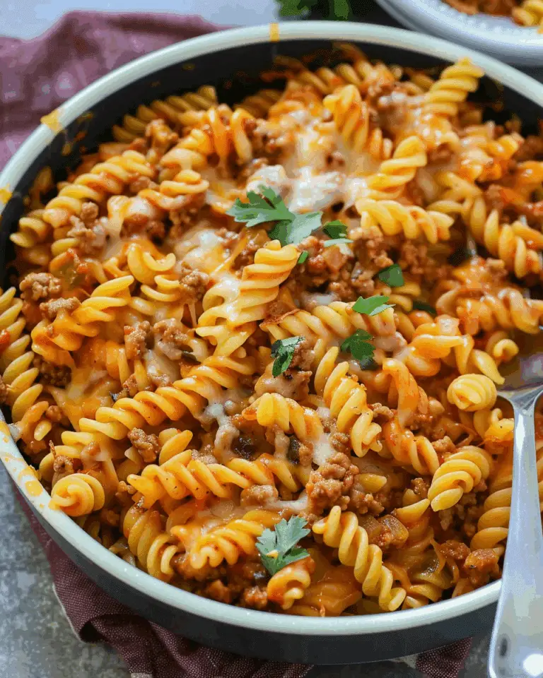Cheesy Taco Pasta