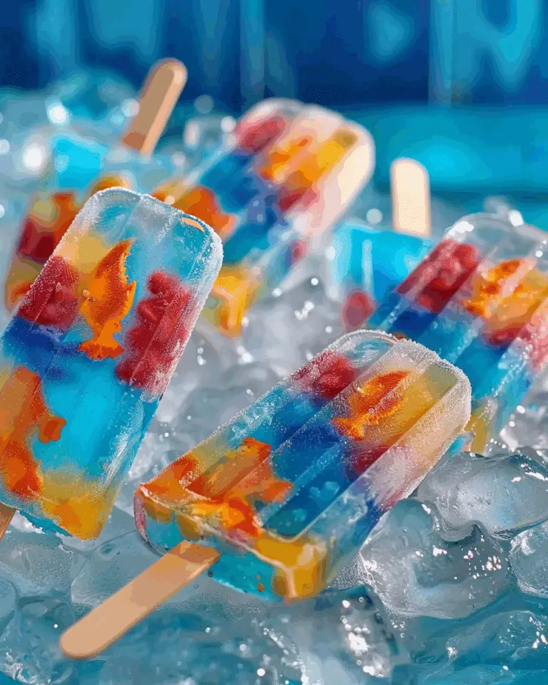 Edible Aquarium Popsicles – A Splashy Summer Treat for Kids!