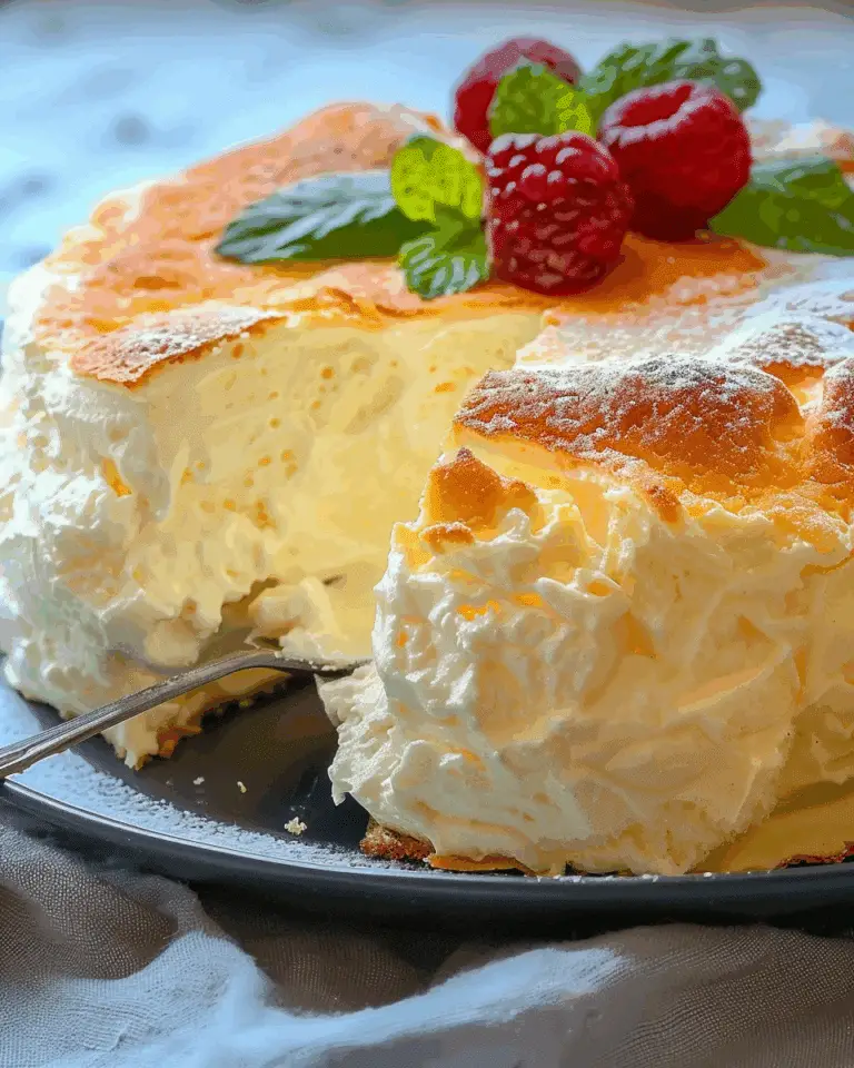Light & Fluffy Yogurt Cloud Cake