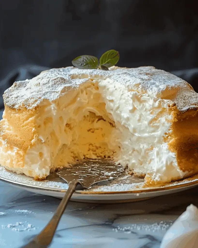 Light & Fluffy Yogurt Cloud Cake