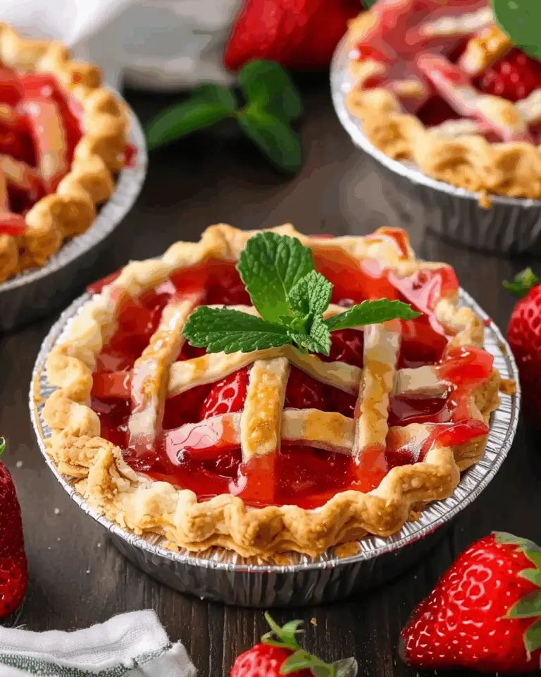 Mini Strawberry Pies