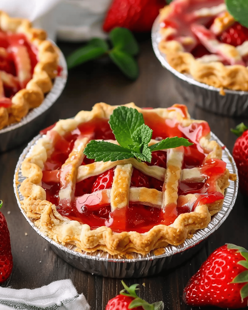Mini Strawberry Pies