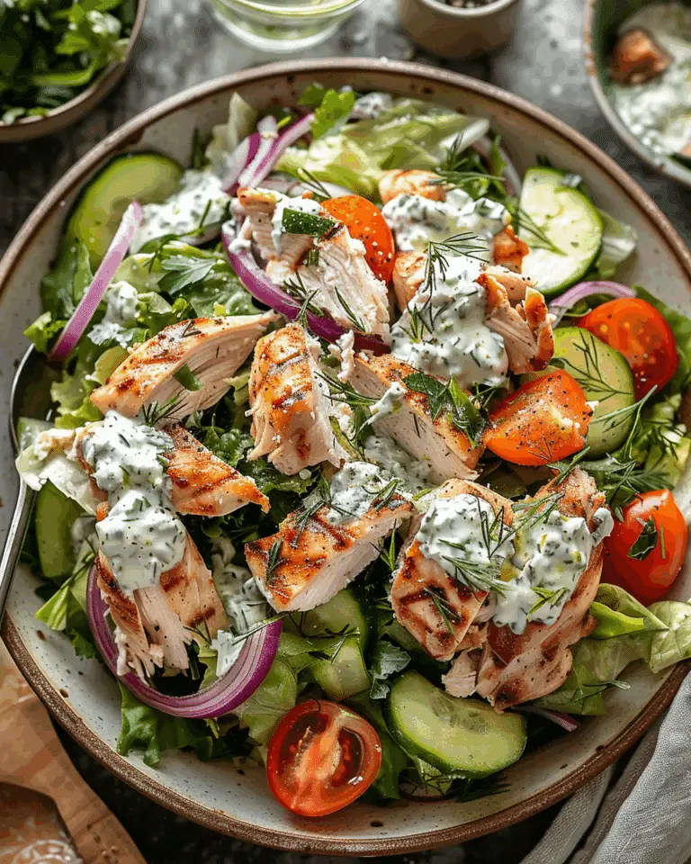 Tzatziki Chicken Salad