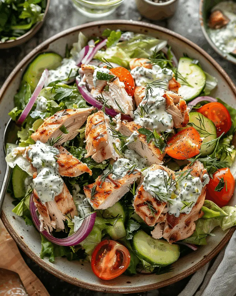 Tzatziki Chicken Salad