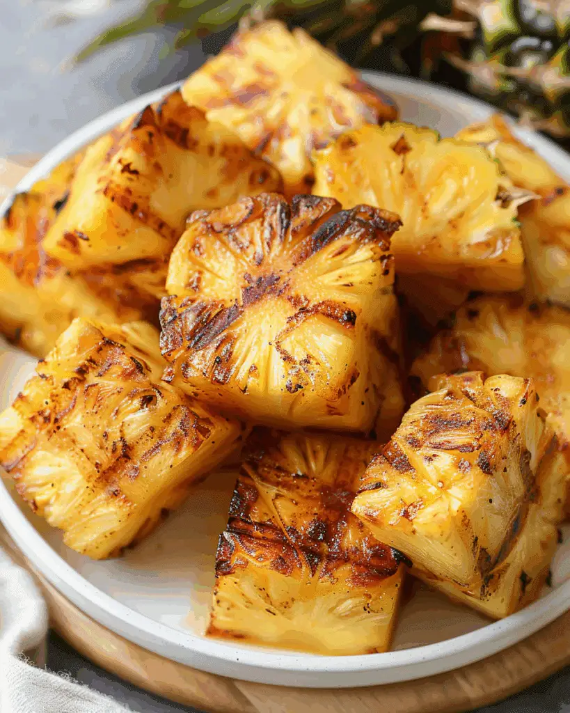 Air Fryer Pineapple (Like Brazilian Grilled Pineapple)