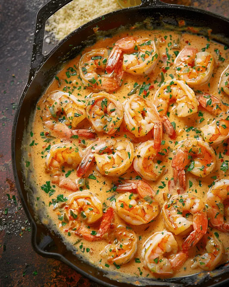 Creamy Garlic Shrimp