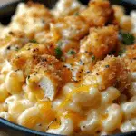 Creamy Honey Pepper Chicken Mac and Cheese Delight