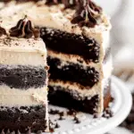 Guinness Chocolate Cake with Irish Buttercream