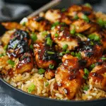 Honey BBQ Chicken Rice