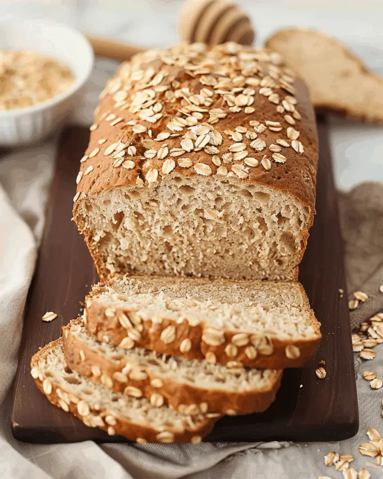 Honey Oat Bread