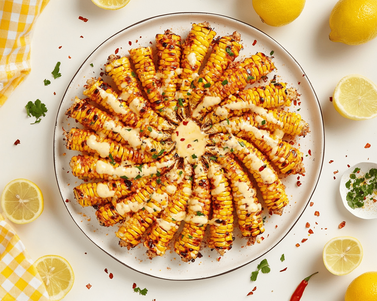 Air Fryer Corn Ribs