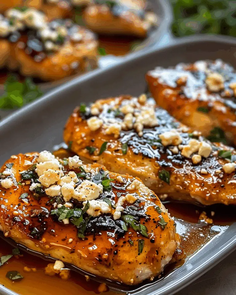 Artisan Hot Honey Infused Feta Chicken