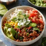 Healthy Turkey Taco Bowl That Works for Dinner or Meal Prep