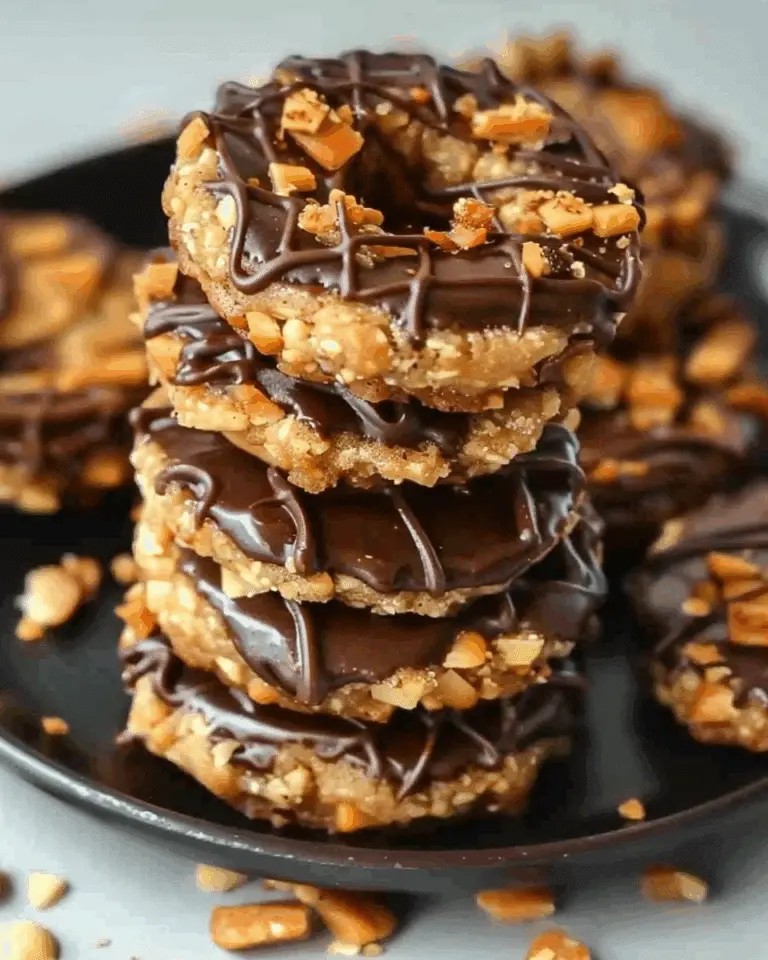 Homemade Samoas (Girl Scout Cookies)
