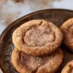 Churro Chocolate‑Stuffed Cookies