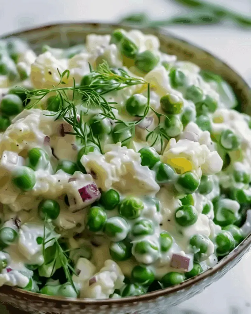 Classic Pea Salad