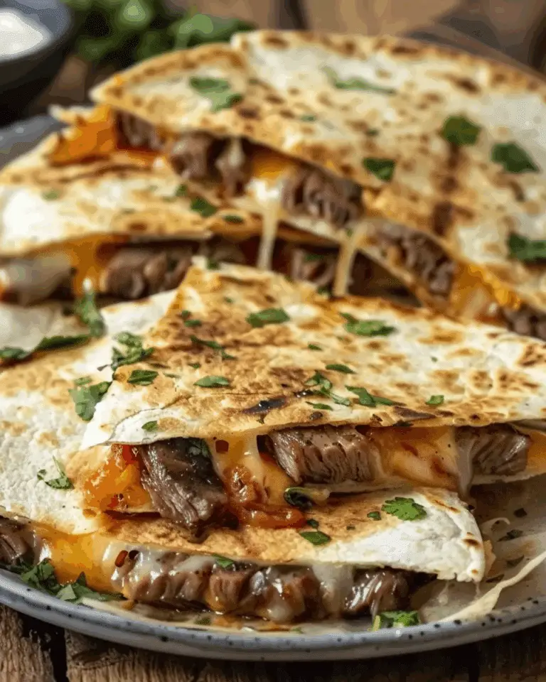 Steak & Cheese Quesadillas