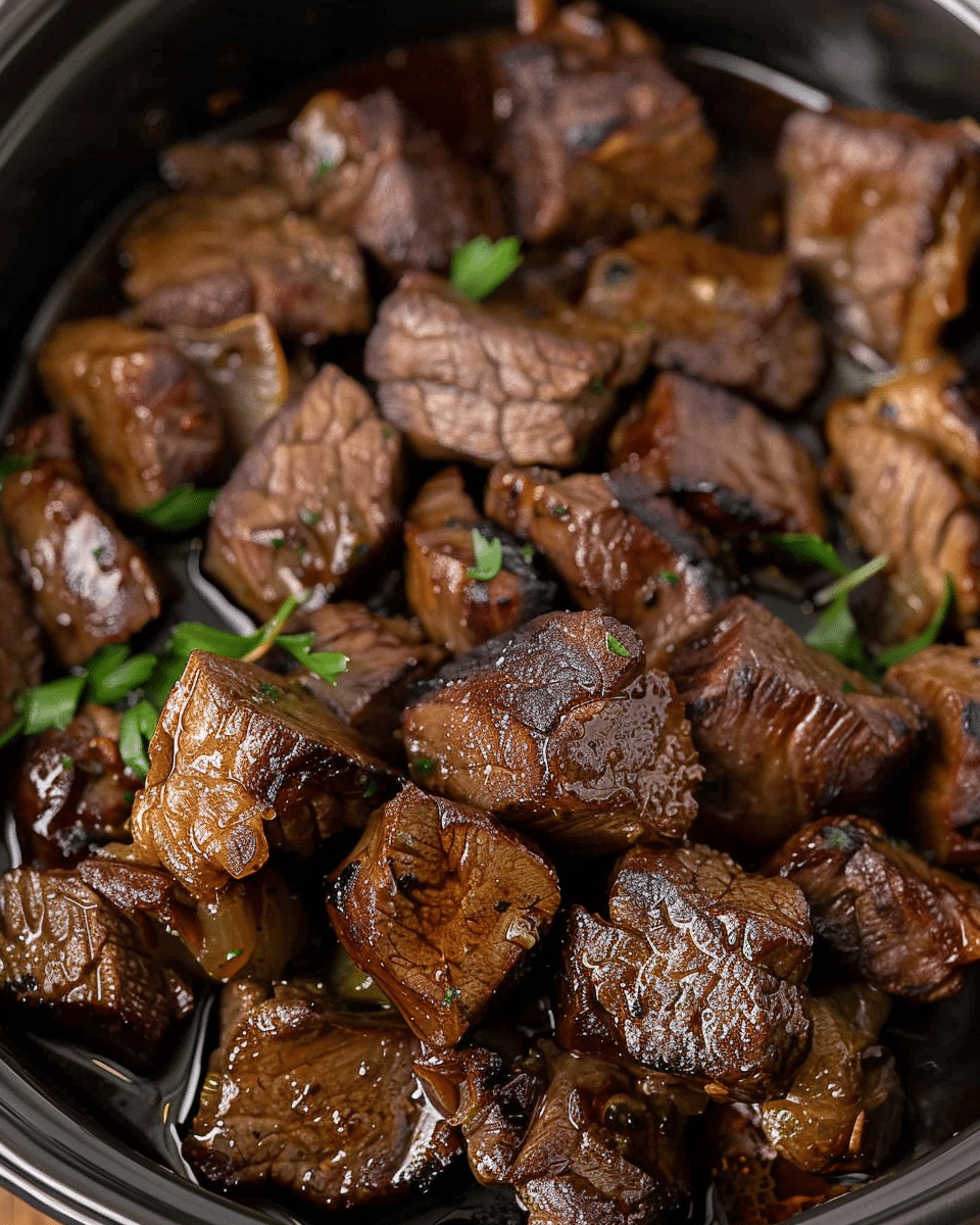 Crockpot Steak Bites
