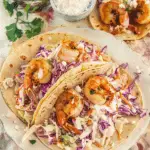 Easy Shrimp Tacos with Slaw