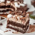 Hot Chocolate Poke Cake