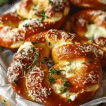 Mozzarella-Stuffed Soft Pretzels