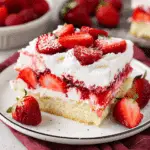 Strawberry Shortcake Poke Cake