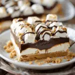 No Bake S’mores Cheesecake Bars