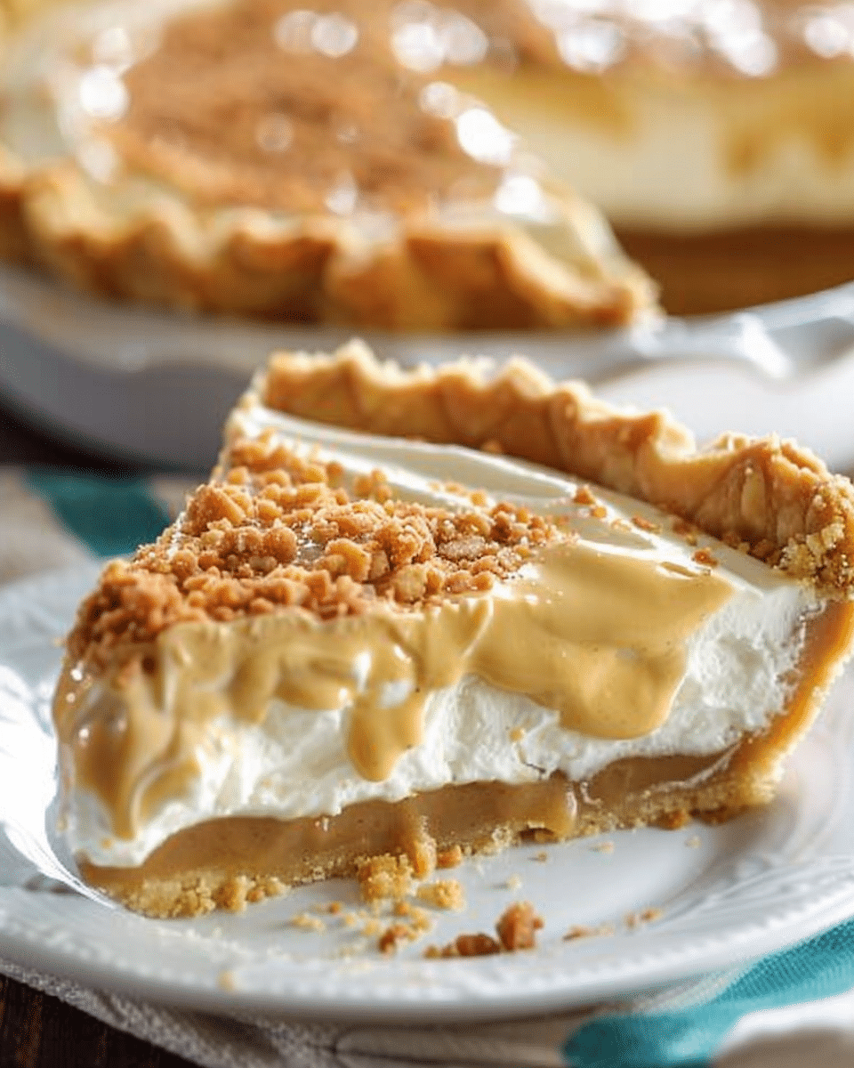 Amish Peanut Butter Cream Pie