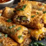Cheeseburger Egg Rolls